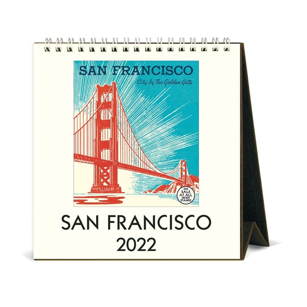 San Francisco Art 2022 Easel Calendar - Calendars.com