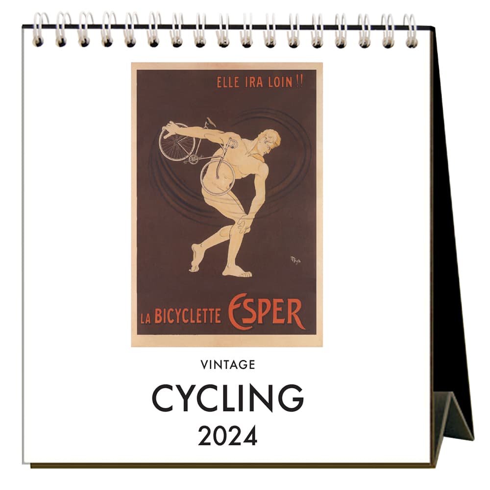 Cycling 2024 Easel Desk Calendar Main Product Image width=&quot;1000&quot; height=&quot;1000&quot;