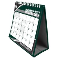 image Michigan State Spartans 2027 Easel Desk Calendar Main Product Image
