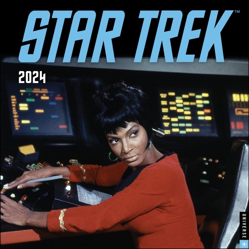 Star Trek 2024 Wall Calendar The Original Series TV Yesteryear