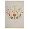 image Ornate Ornaments on Pearl Christmas Card Alt1