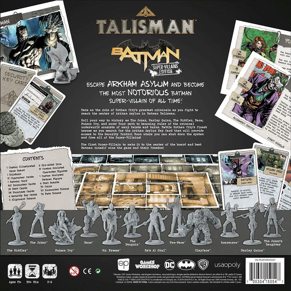 Talisman Batman Super Villains Edition Alternate Image 1