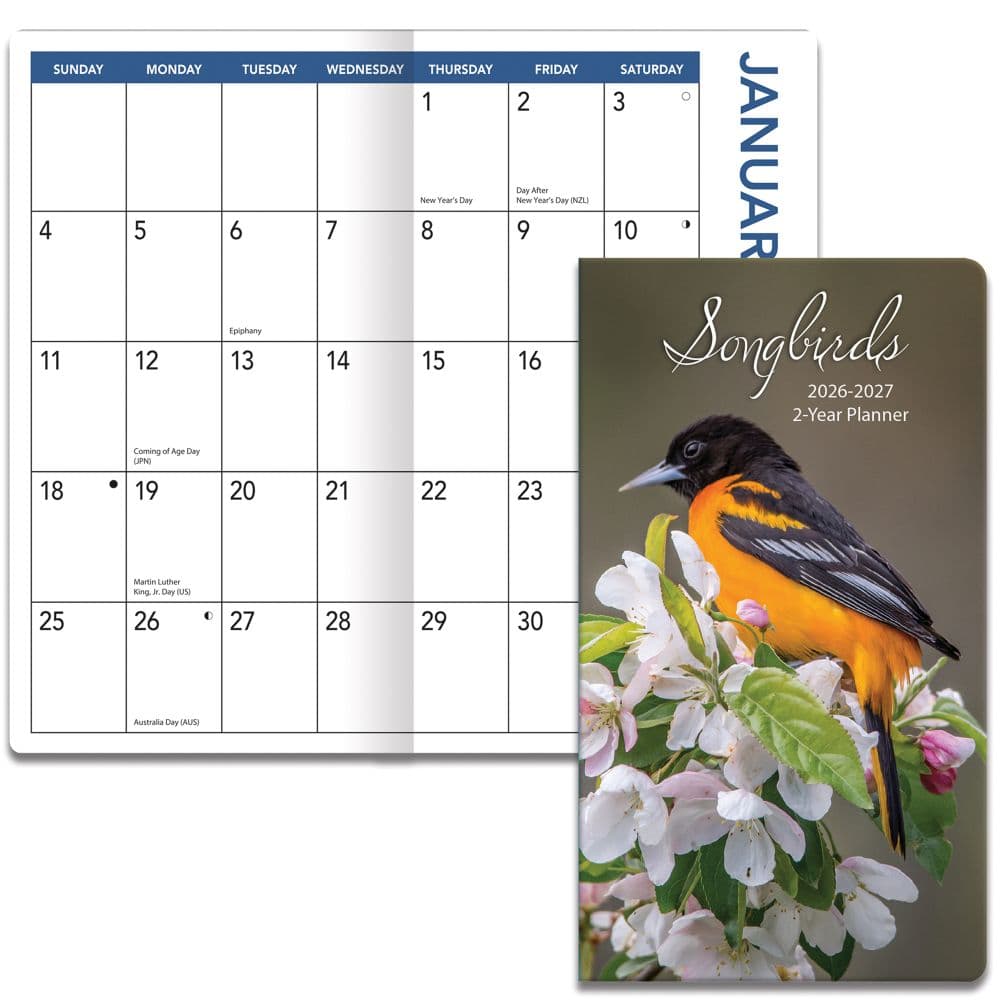 Songbirds 2 Year 2026 Pocket Planner_ALT1