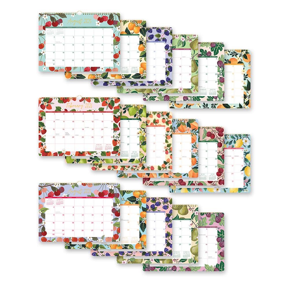 Fruit and Flora Deluxe 2026 Wall Calendar Second Alternate Image