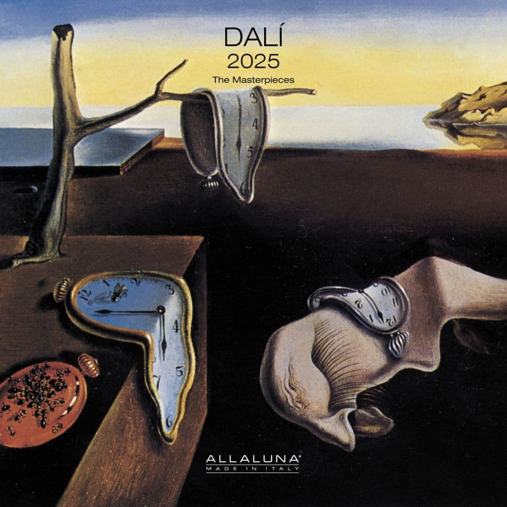 Dali 2025 Wall Calendar