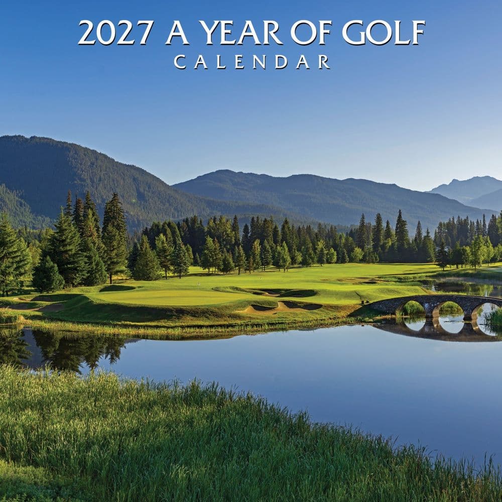 image A Year of Golf 2027 Wall Calendar Main Product Image