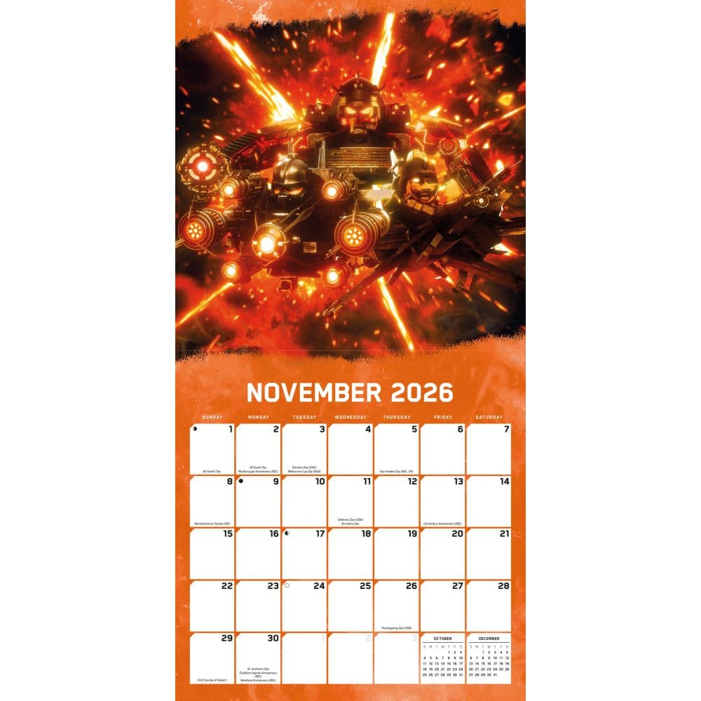 Skibidi Toilet 2026 Wall Calendar Fourth Alternate Image