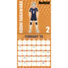 image Haikyu 2025 Wall Calendar Alt3