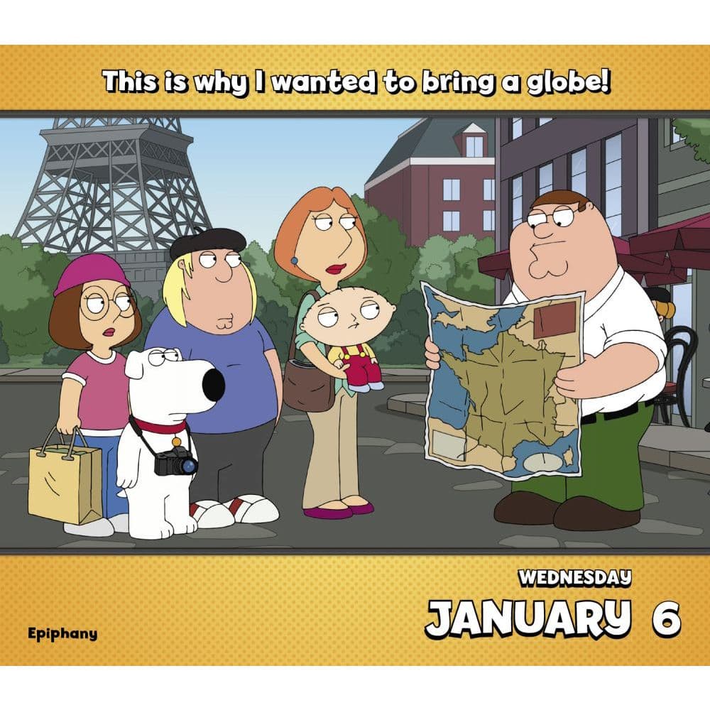 Family Guy Desk Calendar