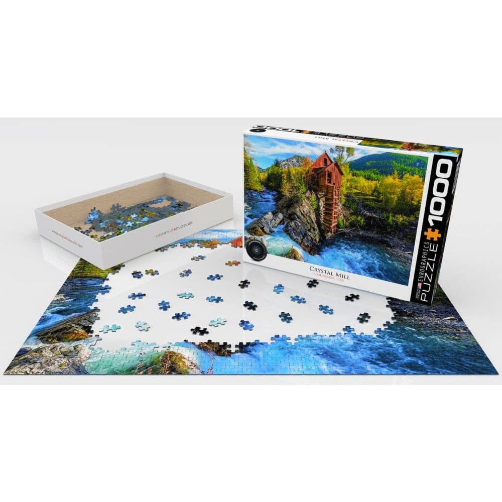 HDR The Old Mill 1000pc puzzle Alternate Image 1