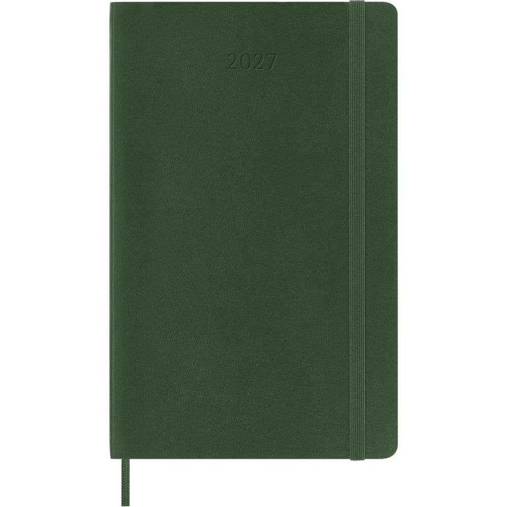 Moleskine Myrtle Green Soft Cover Large 2027 Daily Planner Fifth Alternate Image