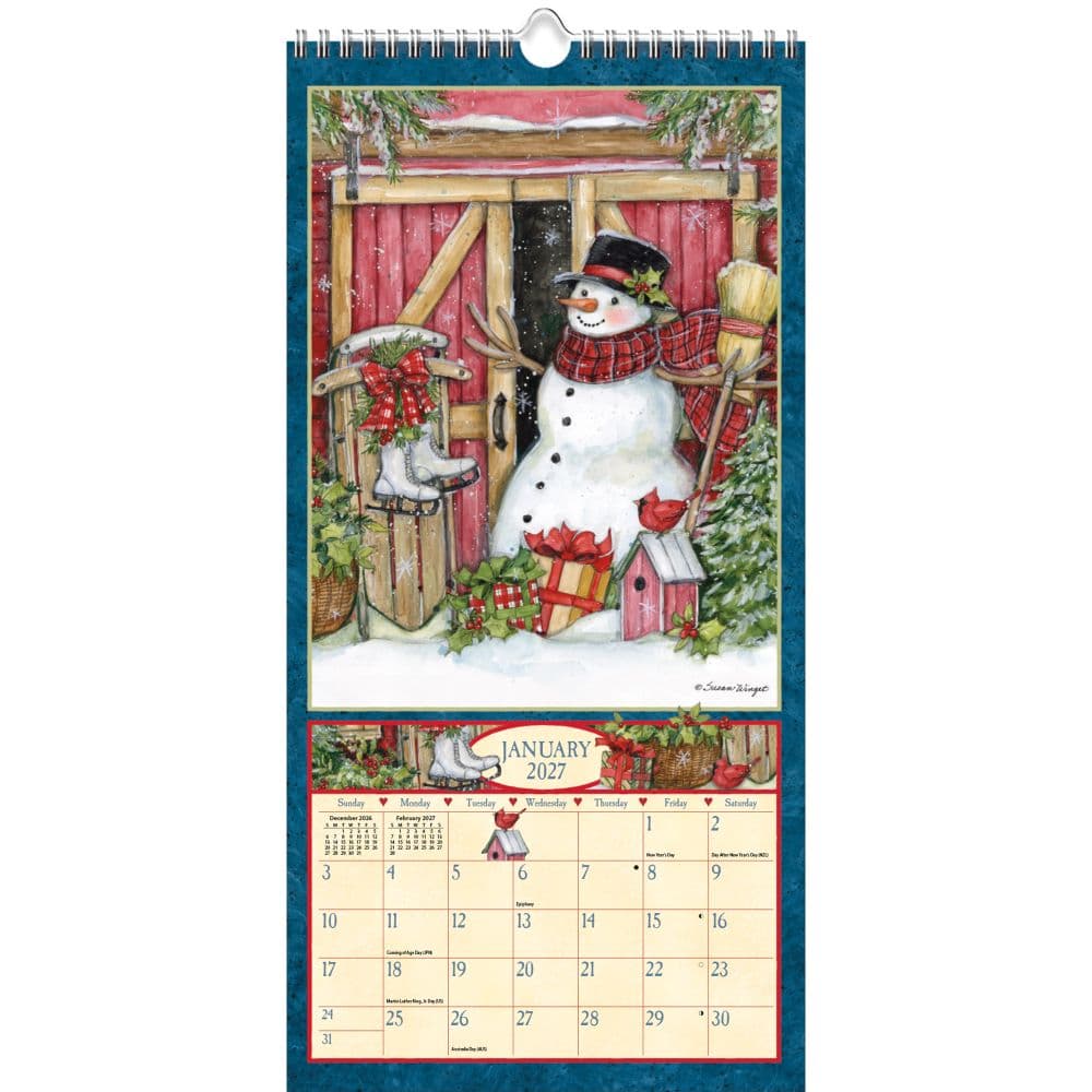 Heart and Home 2027 Vertical Wall Calendar by Susan Winget Second Alternate Image