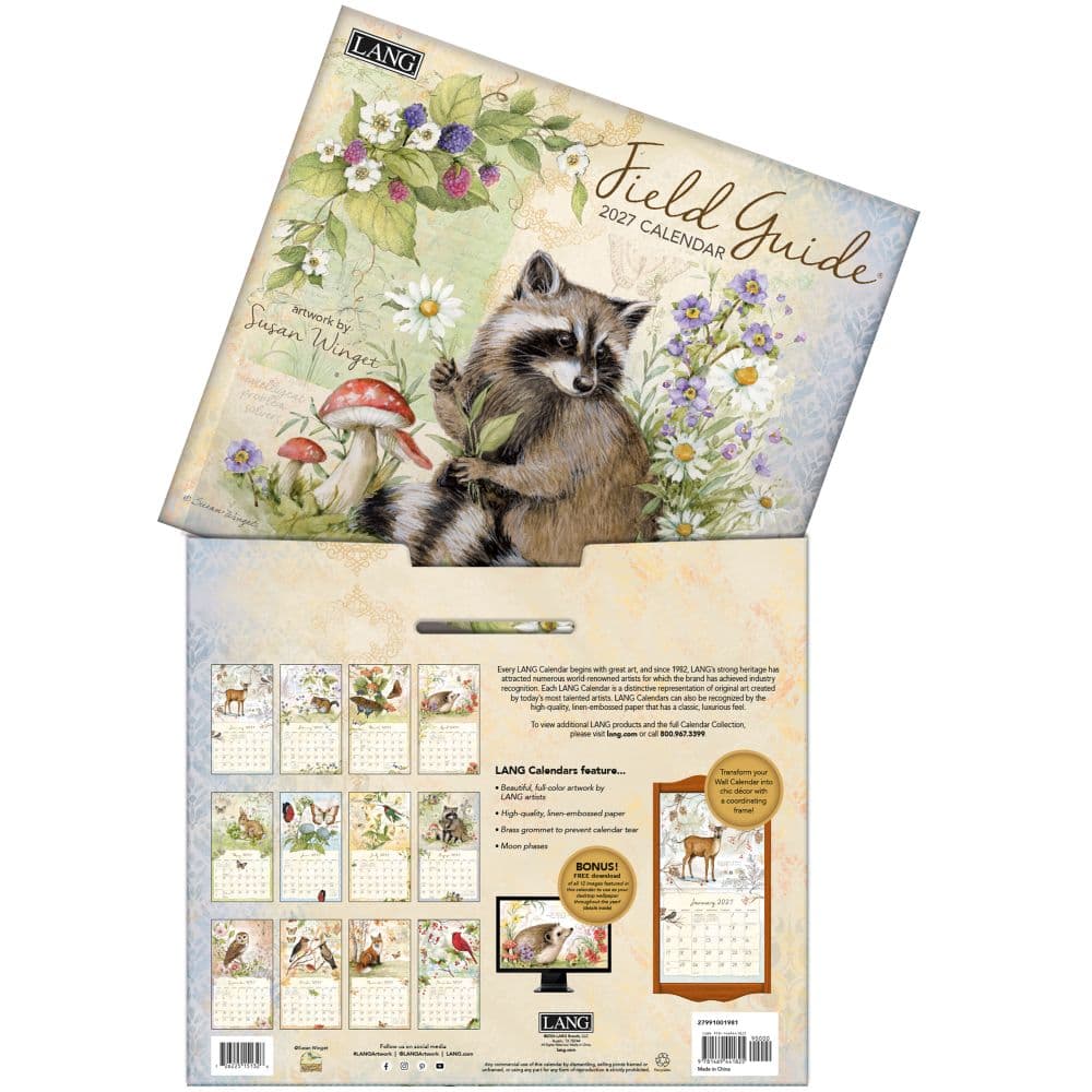 Field Guide 2027 Wall Calendar by Susan Winget First Alternate Image