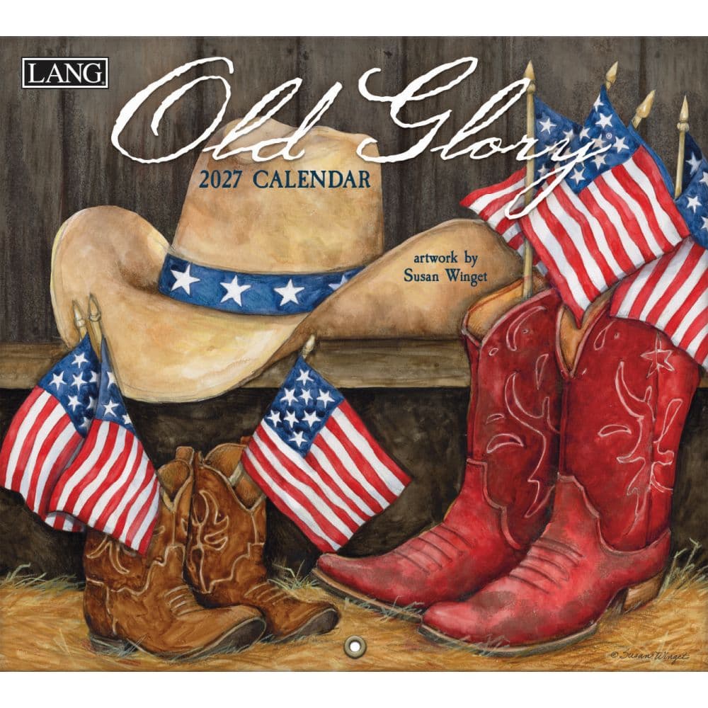 Old Glory 2027 Wall Calendar by Susan Winget Main Product Image