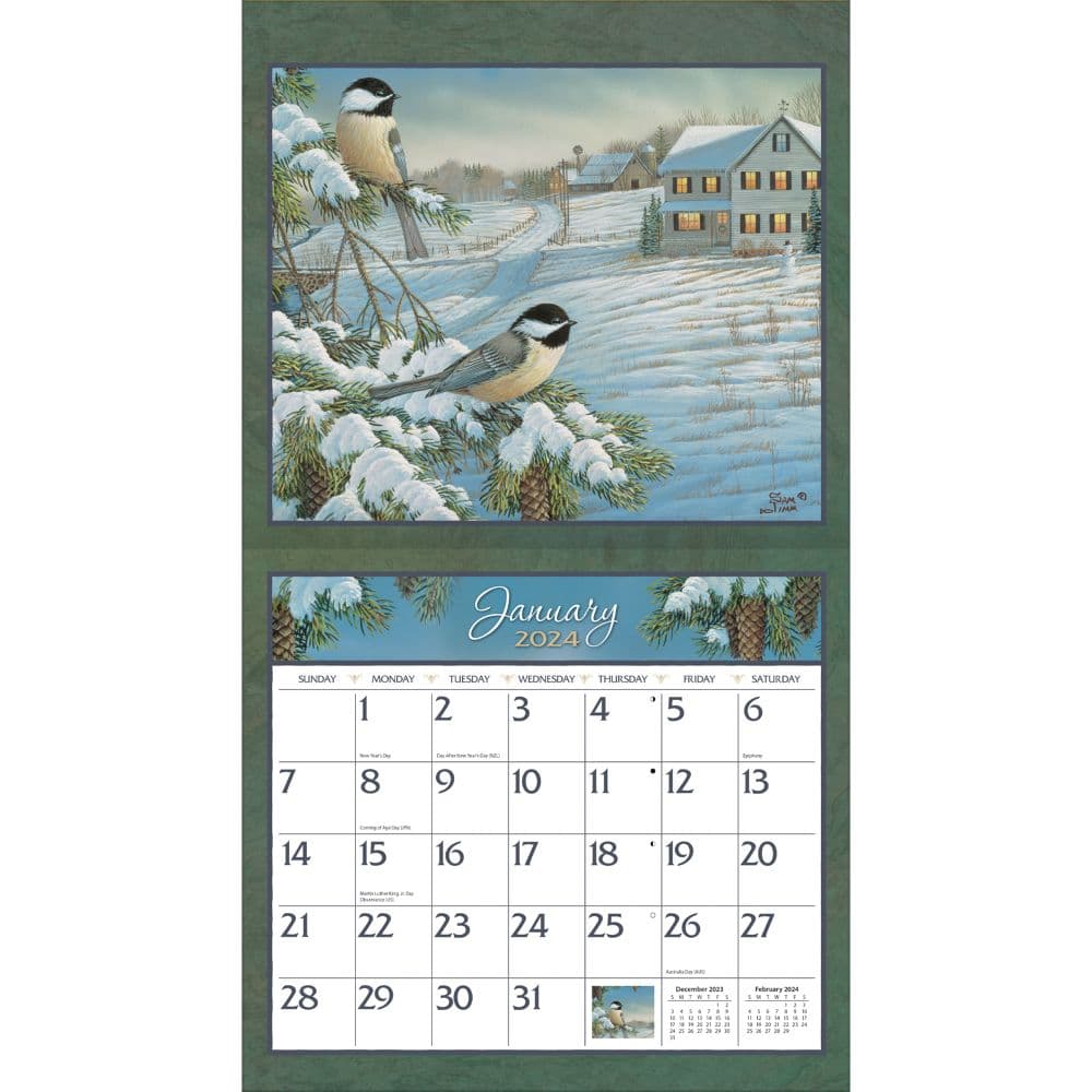 Meadowland 2024 Wall Calendar