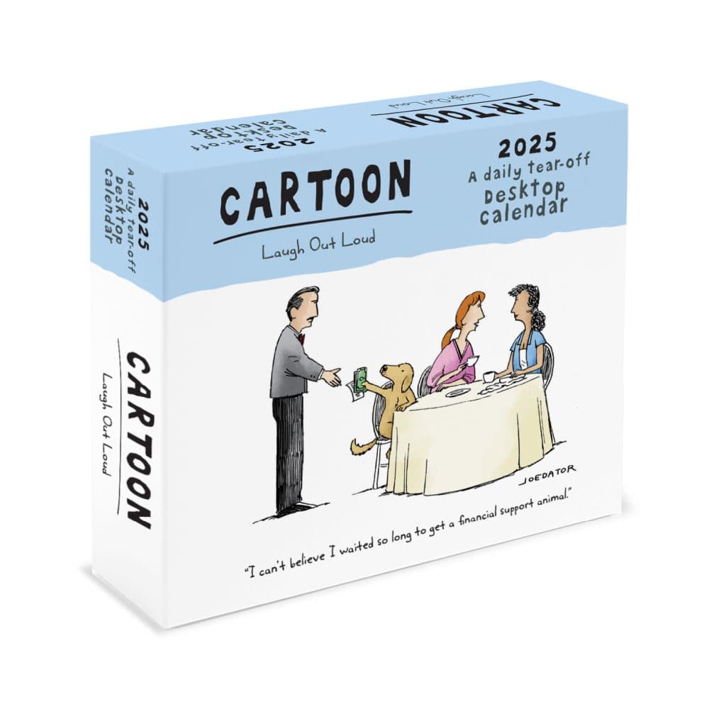 Cartoon A Day 2025 Desk Calendar Main Product Image width=&quot;1000&quot; height=&quot;1000&quot;