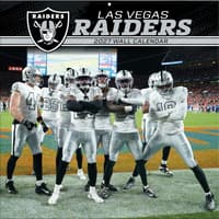 image NFL Las Vegas Raiders 2027 Wall Calendar Main Product Image