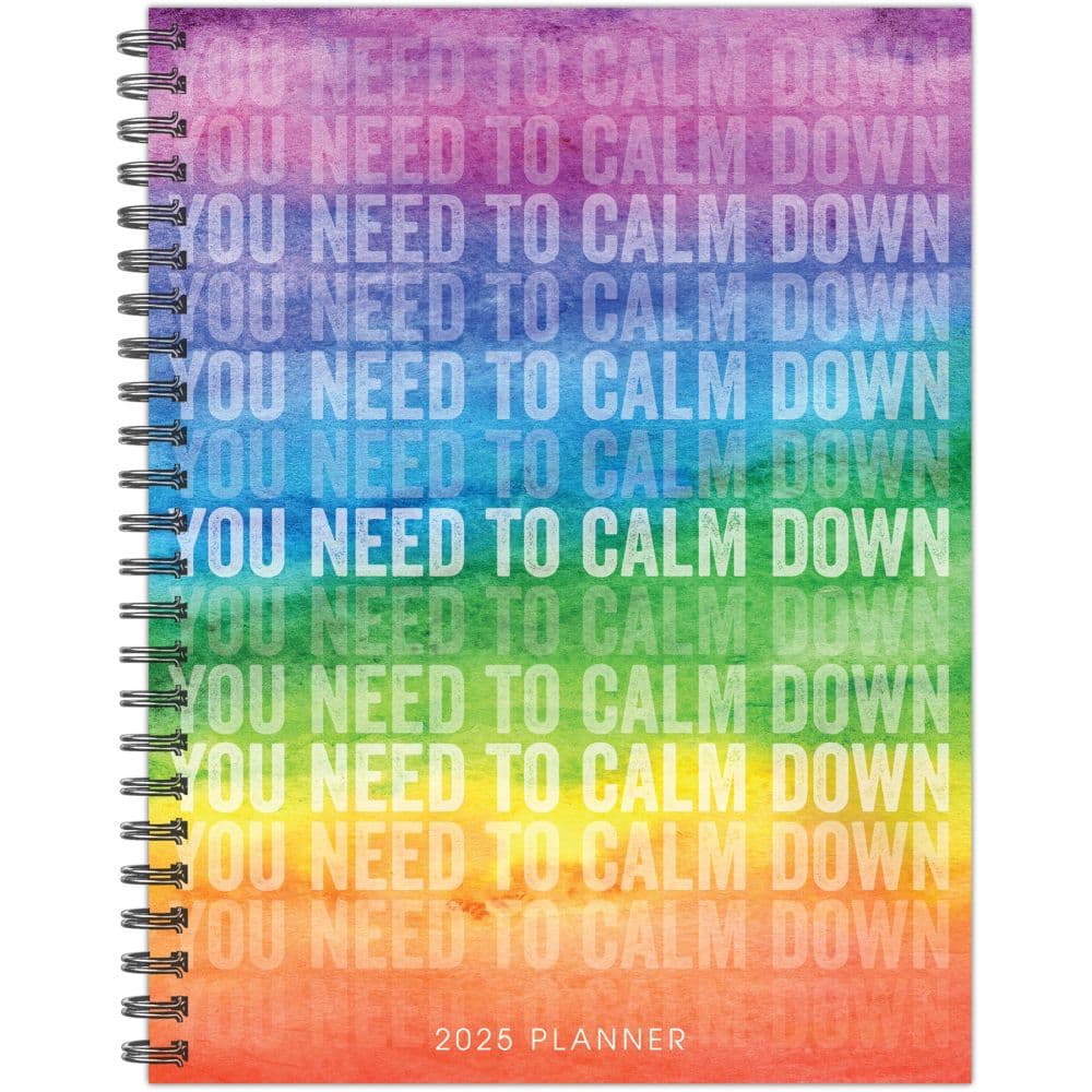 image You Need to Calm Down 2025 Weekly Planner Main Image