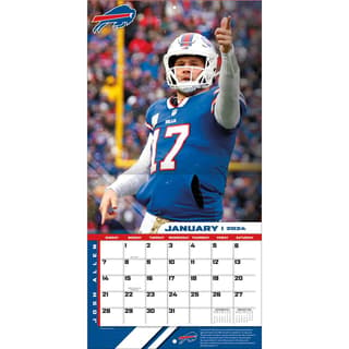 Buffalo Bills Josh Allen 2024 Wall Calendar 