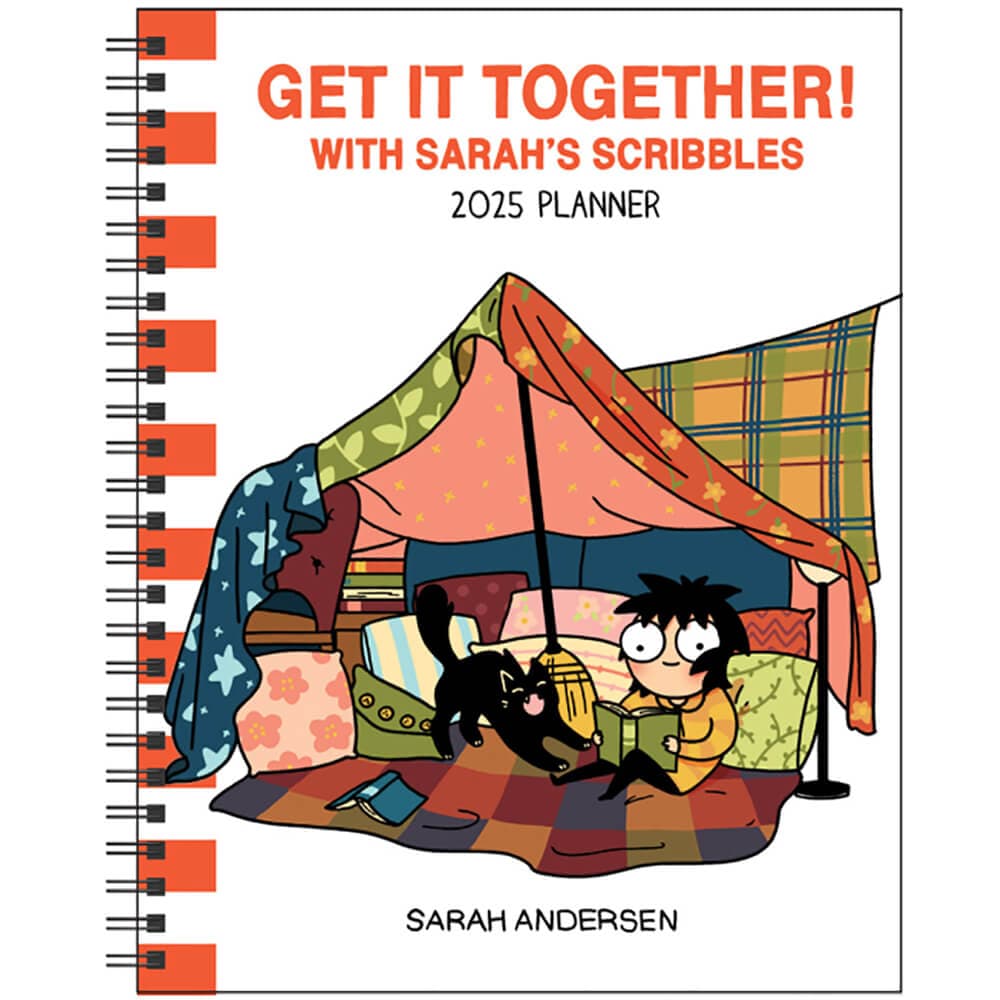 Sarahs Scribbles 16 Month Weekly 2025 Planner Main Image