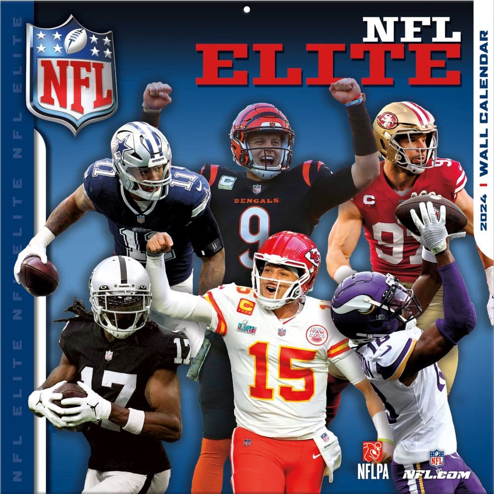 NFL NFL Elite 2024 Wall Calendar