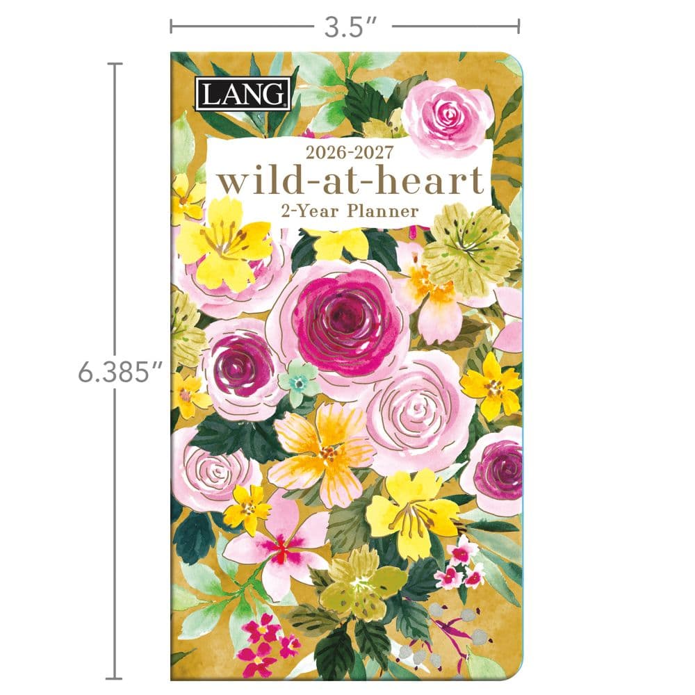 Wild At Heart 2 Year 2026 Pocket Planner_ALT4