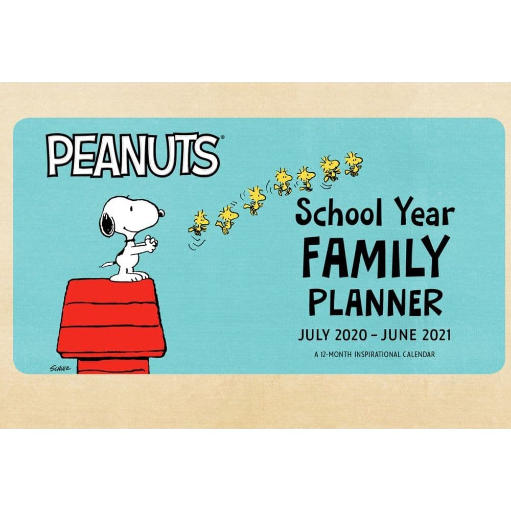 Peanuts Family Planner Wall Organizer Calendars Com