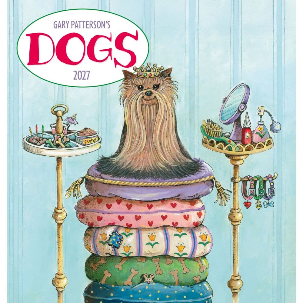 image Dogs 2027 Magnetic Calendar by Gary Patterson Main Product Image