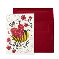 image Bee My Valentine Valentine&#39;s Day Card