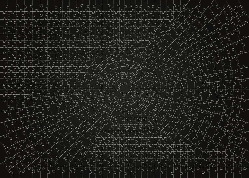 Krypt Black 736pc Puzzle Alternate Image 1