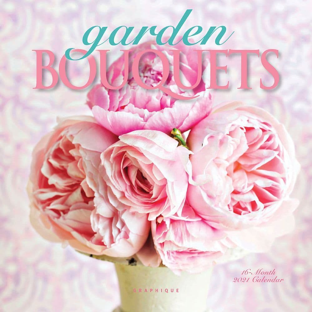 Garden Bouquets Mini Wall Calendar
