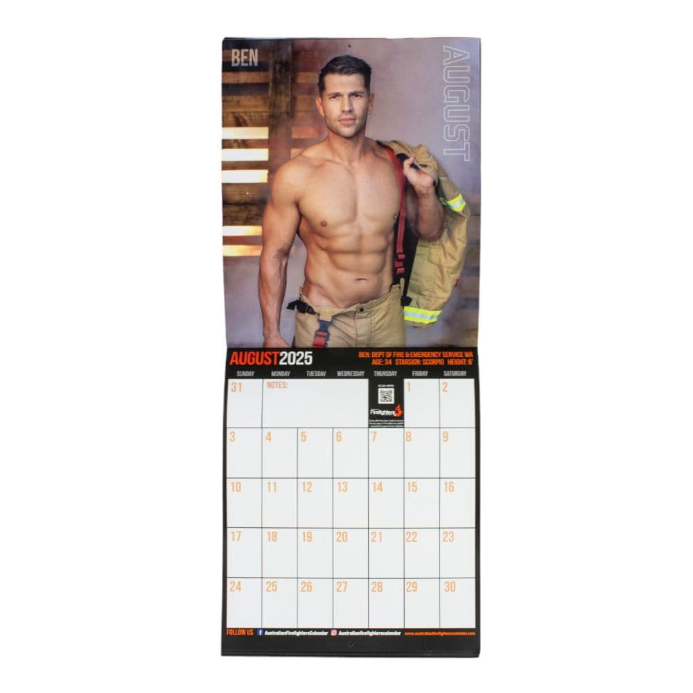 Australian Firefighters 2025 Wall Calendar Twelfth Alternate Image