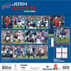 image NFL Buffalo Bills Josh Allen 2025 Wall Calendar First Alternate Image