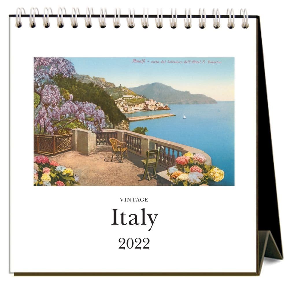 Italy 2022 Desk Calendar