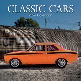 Classic Cars 2026 Wall Calendar