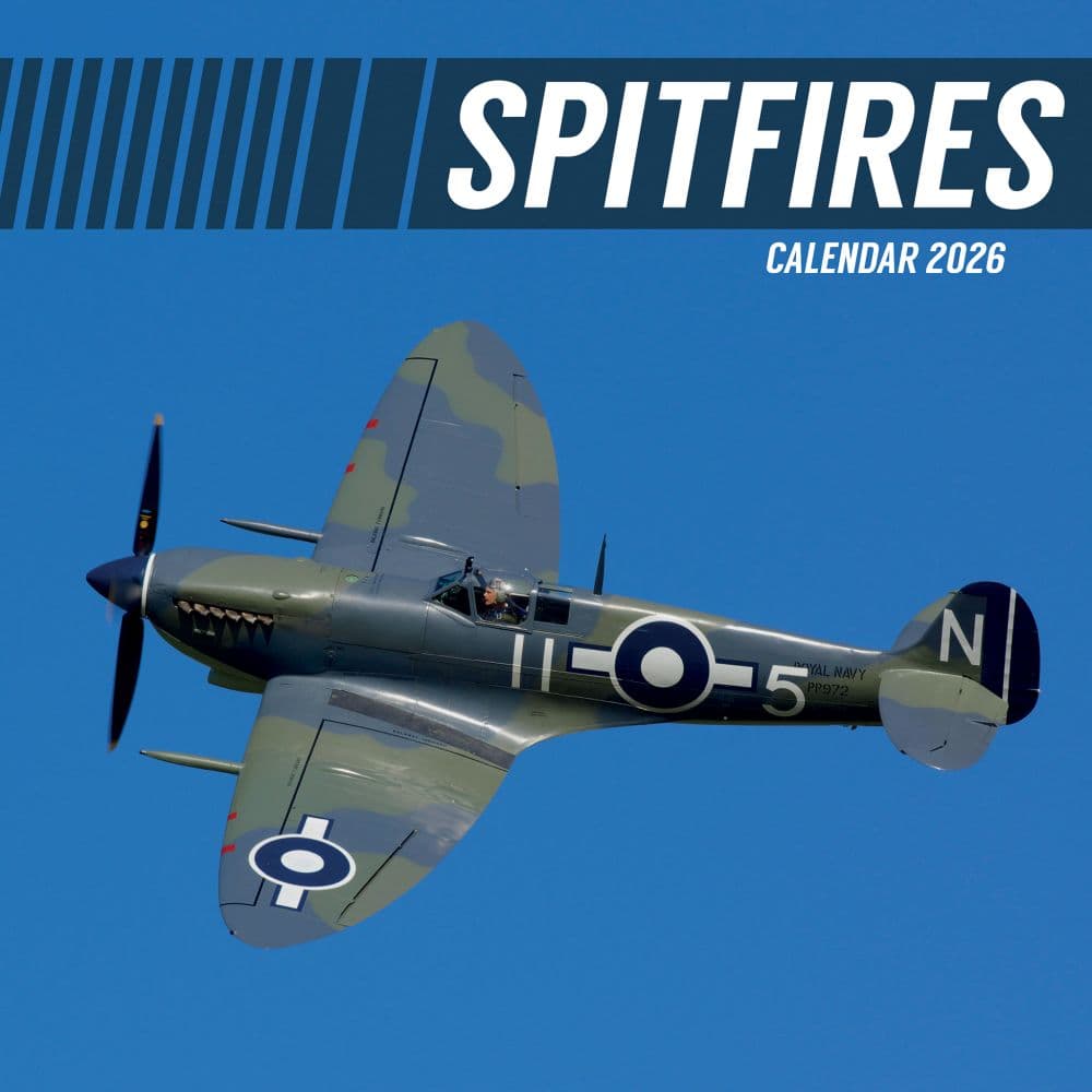 Spitfires 2026 Wall Calendar Main Image