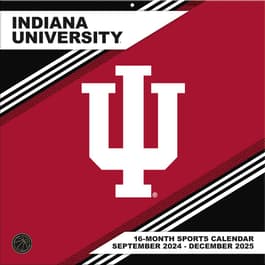 Indiana University Hoosiers 2025 Wall Calendar