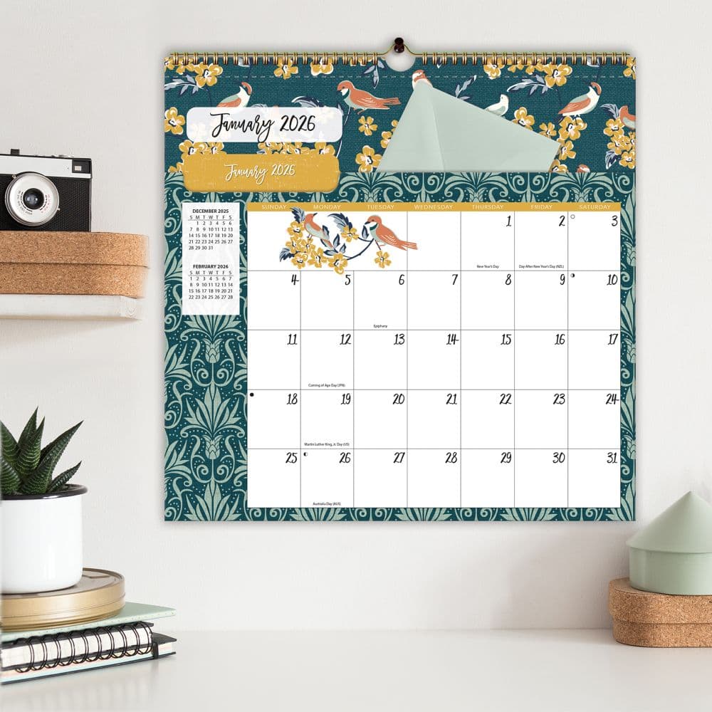 Flora and Fauna File It 2026 Wall Calendar_ALT4