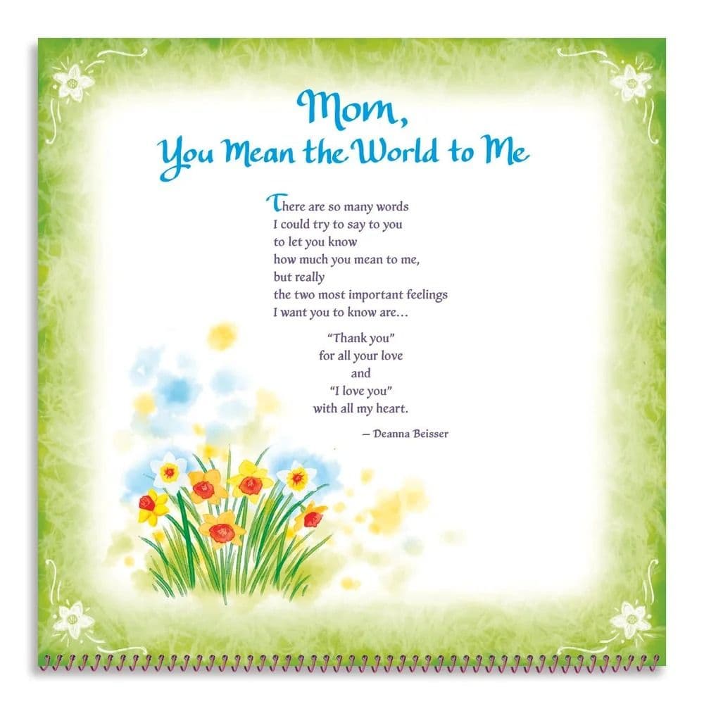 I Love You Mom 2026 Wall Calendar Sixth Alternate Image