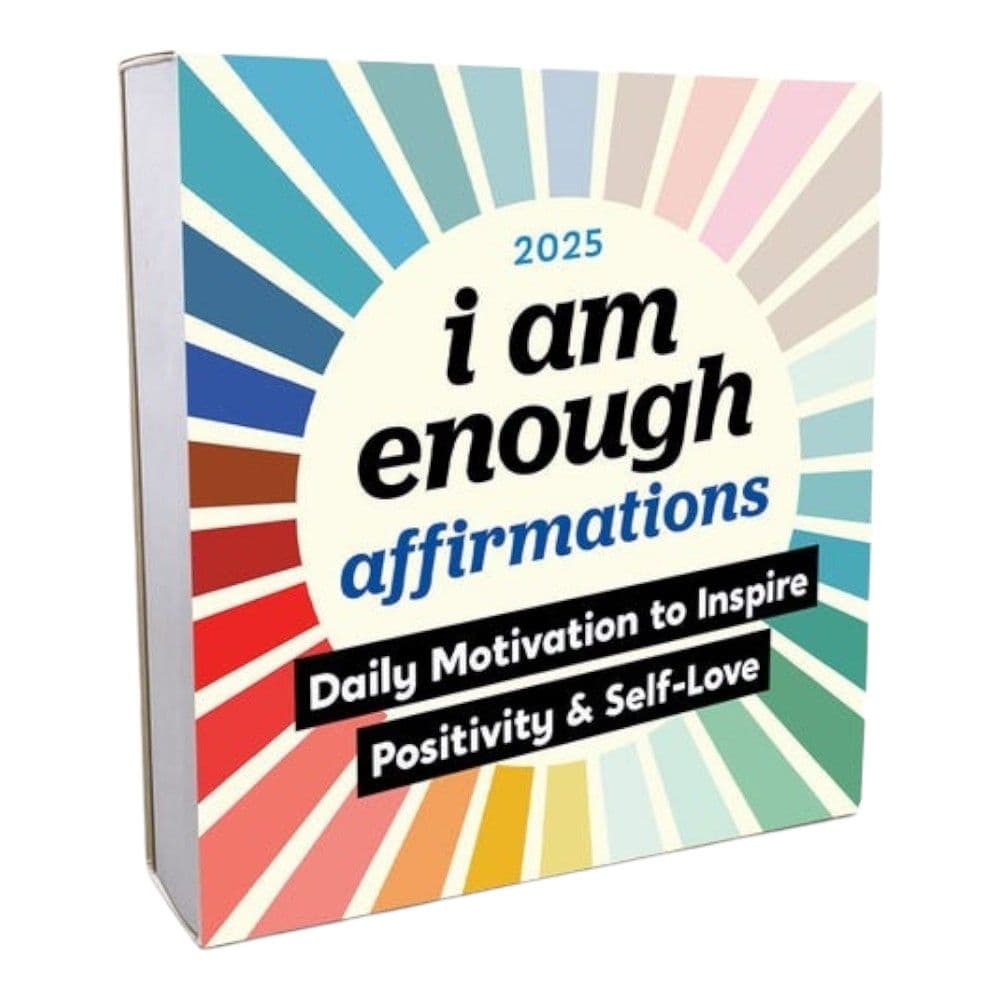 I Am Enough Affirmations 2025 Desk Calendar Main Product Image width=&quot;1000&quot; height=&quot;1000&quot;