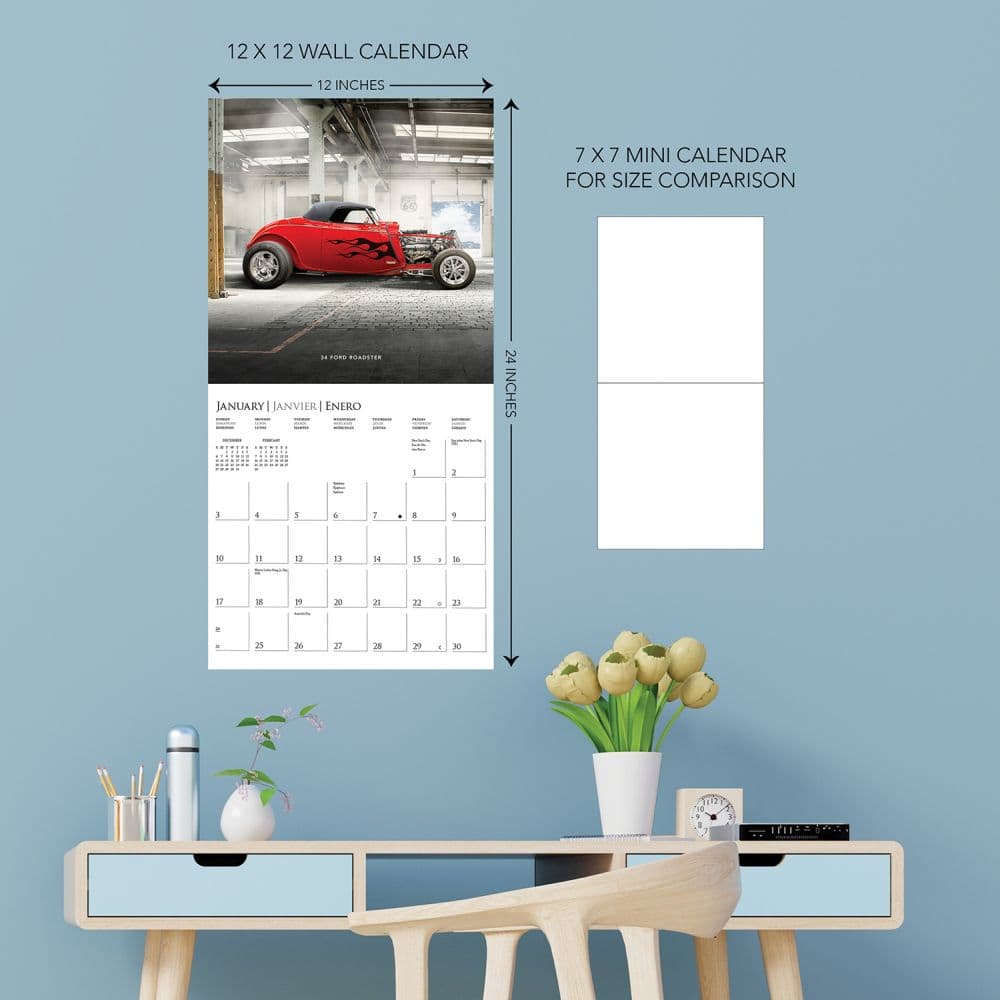 Car Legends 2027 Wall Calendar Second Alternate Image