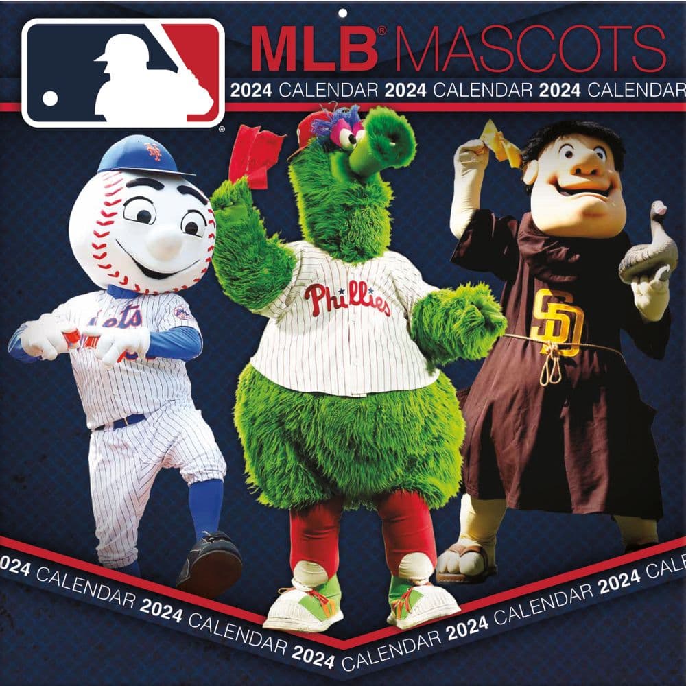 Mascots 2024 Wall Calendar