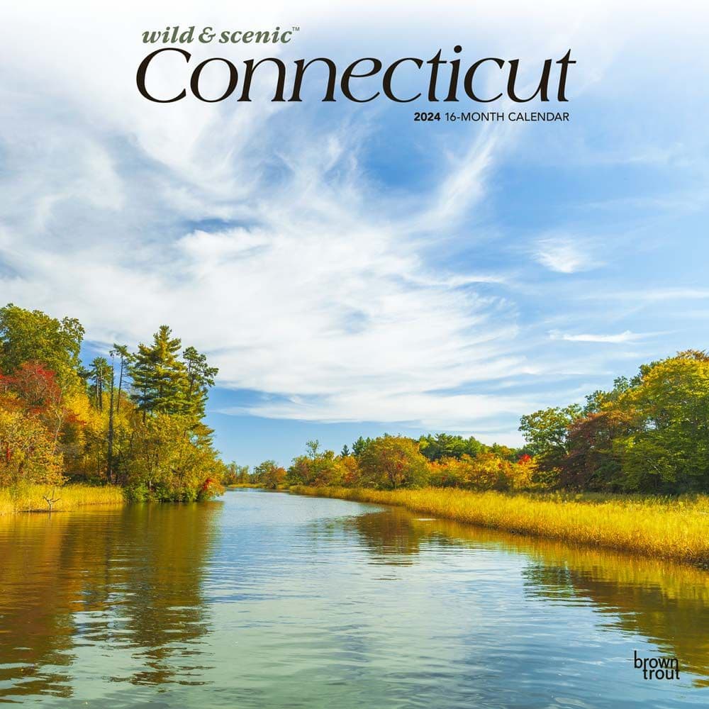 Connecticut Wild and Scenic 2024 Wall Calendar Main Product Image width=&quot;1000&quot; height=&quot;1000&quot;