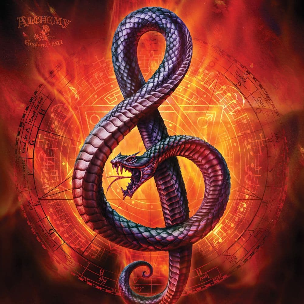 Alchemy 1977 Gothic 2027 Wall Calendar Second Alternate Image