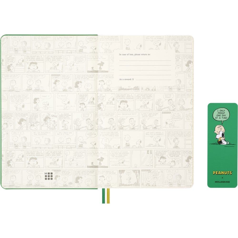 Peanuts Green Weekly 2026 Planner Second Alternate Image
