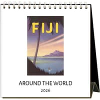 image Around the World 2026 Easel Desk Calendar