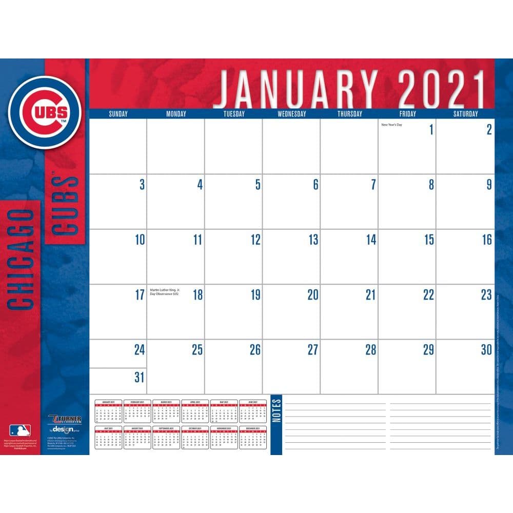 Chicago Cubs Desk Pad