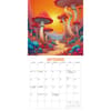 image Trippy Shrooms 2026 Wall Calendar Third  Alternate Image
