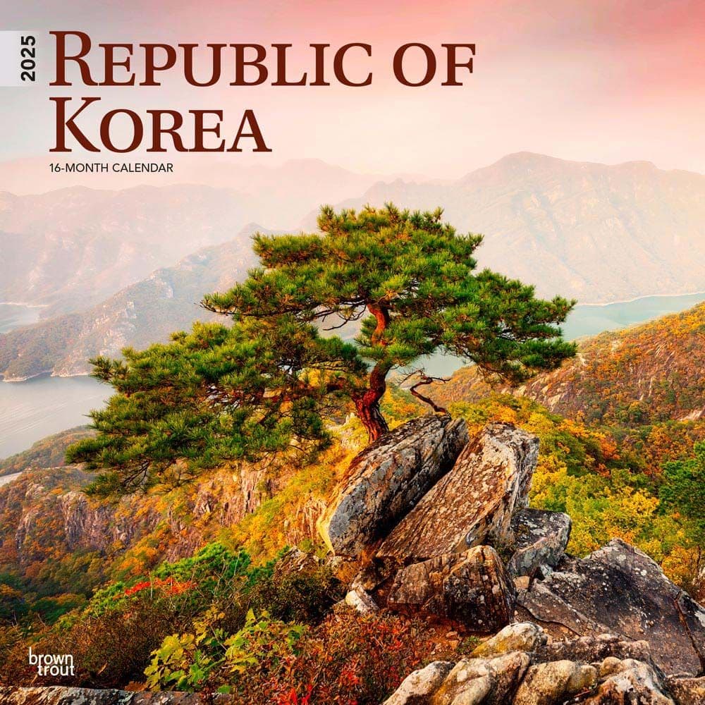 image Republic of Korea 2025 Wall Calendar Main Image