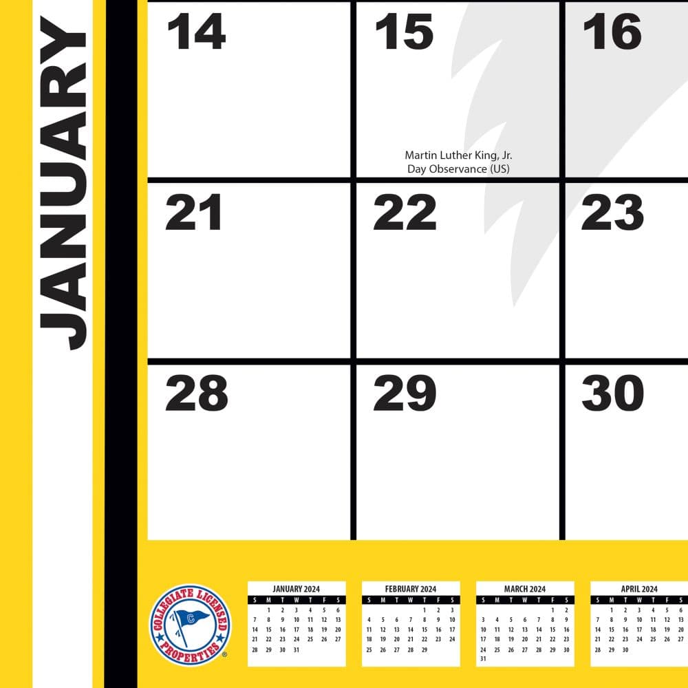 Iowa Hawkeyes 2024 Desk Pad - Calendars.com